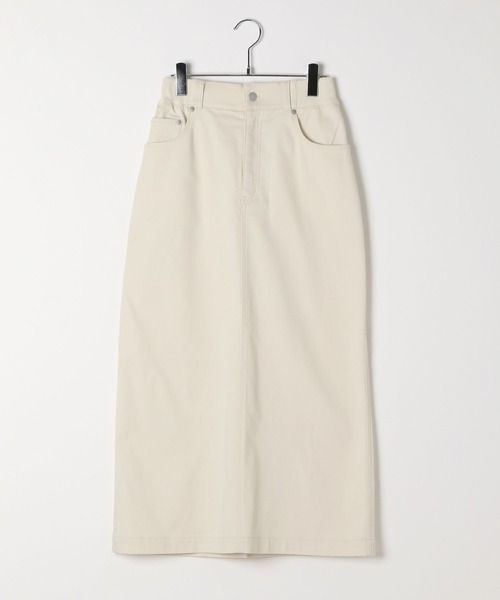 BAYFLOW（ベイフロー）の「[暖かい裏起毛]コンフォートウォームスカート（スカート・レディース・ダークブラウン/アイボリー・FREE）」の12枚目の写真