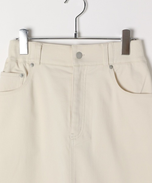 BAYFLOW（ベイフロー）の「[暖かい裏起毛]コンフォートウォームスカート（スカート・レディース・ダークブラウン/アイボリー・FREE）」の15枚目の写真