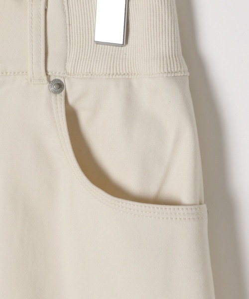 BAYFLOW（ベイフロー）の「[暖かい裏起毛]コンフォートウォームスカート（スカート・レディース・ダークブラウン/アイボリー・FREE）」の16枚目の写真