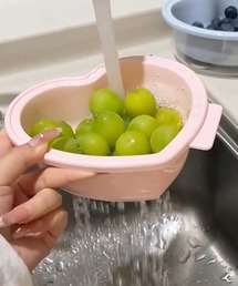 Made in I（メイドインアイ）の「Pastel Heart Colander（キッチンツール）」