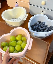 MANGROVE（マングローブ）の「Pastel Heart Colander（キッチンツール）」
