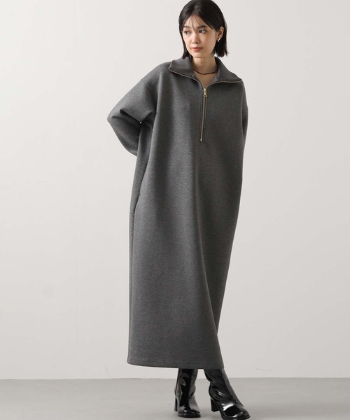 セール】ハーフジップカットワンピ（ワンピース）｜Gready Brilliant