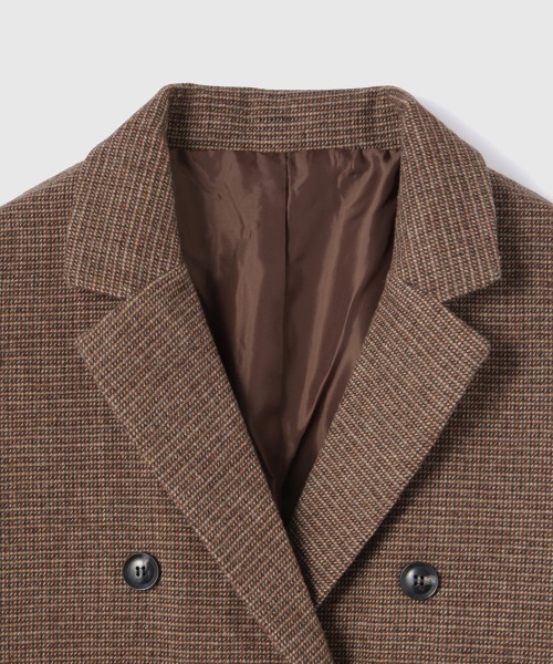 VICKY（ビッキー）の「ツィーディファインチェックジャコット（その他アウター・レディース・ブラウン/ブラウン系その他・M）」の6枚目の写真