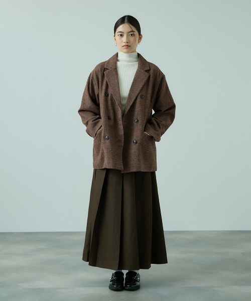 VICKY（ビッキー）の「ツィーディファインチェックジャコット（その他アウター・レディース・ブラウン/ブラウン系その他・M）」の11枚目の写真