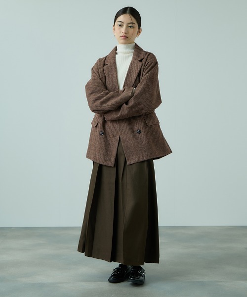 VICKY（ビッキー）の「ツィーディファインチェックジャコット（その他アウター・レディース・ブラウン/ブラウン系その他・M）」の12枚目の写真