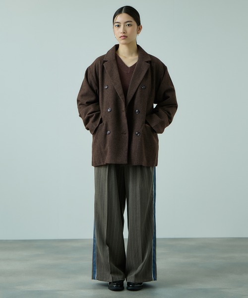 VICKY（ビッキー）の「ツィーディファインチェックジャコット（その他アウター・レディース・ブラウン/ブラウン系その他・M）」の19枚目の写真