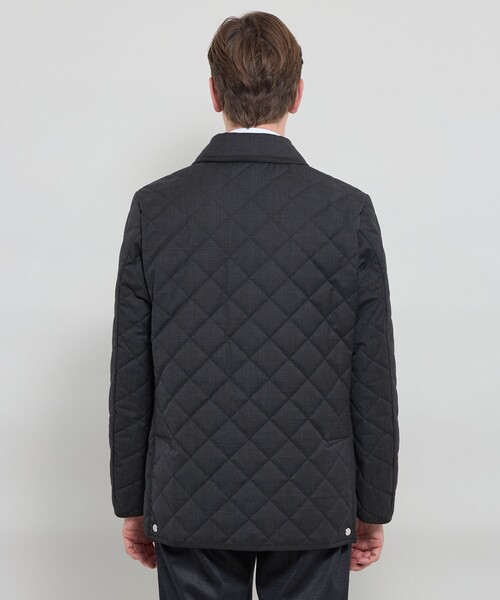 MACKINTOSH LONDON(マッキントッシュ ロンドン)の「【WEB・一部店舗限定】【WATSON】サキソニーツイルキルティングブルゾン(ブルゾン・メンズ・ネイビー/チャコールグレー・36/38/40/42)」の7枚目の写真