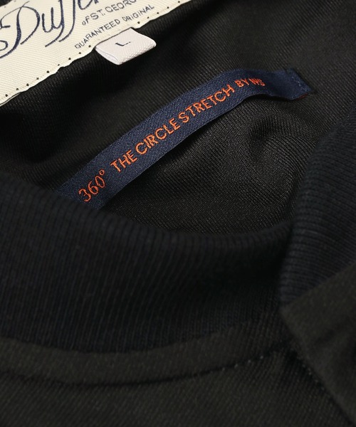 The DUFFER of ST.GEORGE（ザダファーオブセントジョージ）の「[360° THE CIRCLE STRETCH] BY WONDER SHAPE：セットアップ 軽量 ショートブルゾン（ブルゾン・メンズ・ブラック・MEDIUM/SMALL/X-LARGE/LARGE）」の9枚目の写真