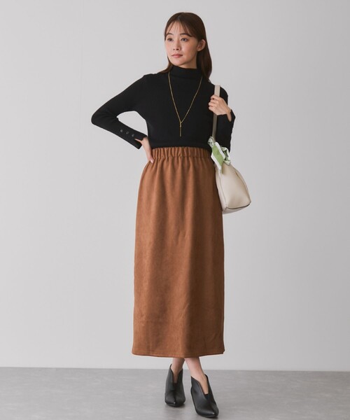 Jayro（ジャイロ）の「袖口ボタン付きニット（ニット/セーター・レディース・ホワイト系その他2/ブラック/ベージュ・M）」の13枚目の写真