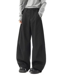 lilful（リルフル）の「ルーズシルエットバレル ワイド スラックス（スラックス）」