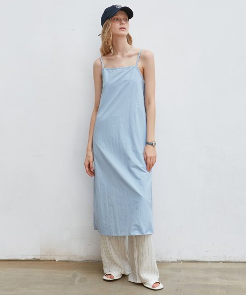 NICK&NICOLE(ニックアンドニコール)の「MOOD SLEEVELESS LONG DRESS_SKY BLUE(ワンピース・レディース・その他・FREE)」の1枚目の写真