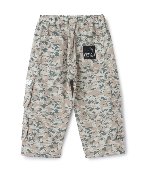 XLARGE KIDS（エクストララージキッズ）の「ダブルポケットカーゴパンツ（カーゴパンツ・キッズ・ブラック/カラフル・90cm/130cm/140cm/120cm/110cm/100cm）」の3枚目の写真