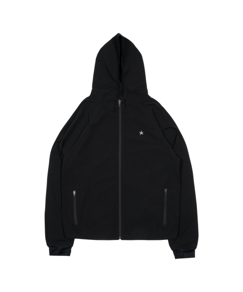 THECOLDESTMOMENT(ザコールデストモーメント)の「TCM starfish light hooded zip-up (black)(ナイロンジャケット・レディース・その他・SMALL/MEDIUM/LARGE)」の2枚目の写真
