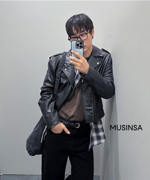 DNSR(ディーエヌエスアール)の「ヴィンテージチェックシャツブルー(シャツ/ブラウス・メンズ・その他・MEDIUM/LARGE/SMALL)」の3枚目の写真
