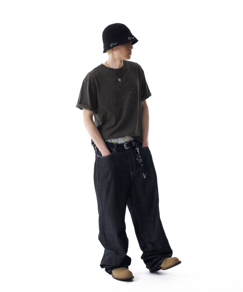 AAKAM（アーカム）の「Studded Sun Half Top (Dark Gray)（Tシャツ/カットソー・レディース・その他・1/2）」の8枚目の写真
