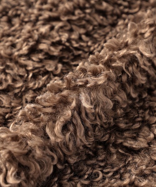 LOVELESS（ラブレス）の「【UNISEX】カルガンラムライクファーブルゾン（ブルゾン・メンズ・ブラック/ブラウン系その他5/ライトグレー・M/L）」の18枚目の写真