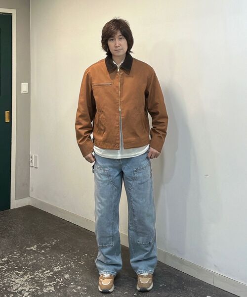 MUSINSA STANDARD（ムシンサスタンダード）の「キャンバスワークジャケット [デザートブラウン]（ミリタリージャケット・メンズ・その他・LARGE/X-LARGE/XX-LARGE/MEDIUM）」の3枚目の写真