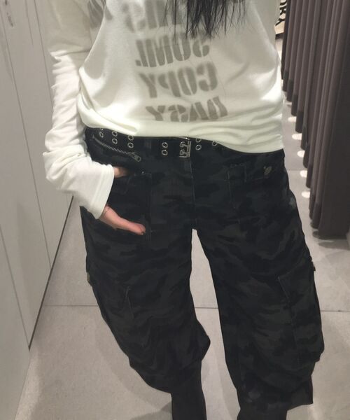 THE GREEN LAB（ザグリーンラボ）の「カモミリタリーカーゴパンツ[カモブラック]（その他パンツ・レディース・その他・SMALL/MEDIUM）」の16枚目の写真
