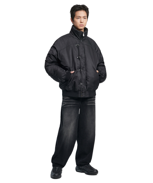 NOMANUAL(NOMANUAL)の「K.L BOMBER JACKET - BLACK(ブルゾン・レディース・その他・SMALL/MEDIUM/LARGE/X-LARGE)」の3枚目の写真