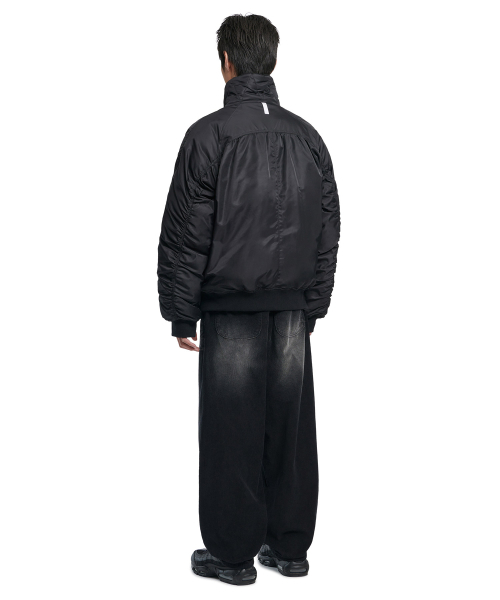 NOMANUAL(NOMANUAL)の「K.L BOMBER JACKET - BLACK(ブルゾン・レディース・その他・SMALL/MEDIUM/LARGE/X-LARGE)」の2枚目の写真