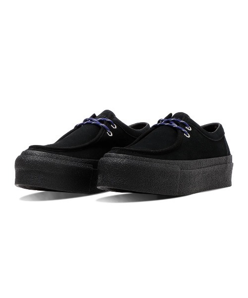 CONVERSE(コンバース)の「CONVERSE ALL STAR LIFTED CREPETAPE MOCCASIN OX(コンバース オールスター リフテッド クレープテープ モカシン OX)(スニーカー・メンズ・ブラウン系/ブラック・25cm/25.5cm/26cm/26.5cm/27cm/27.5cm/28cm/29cm)」の1枚目の写真