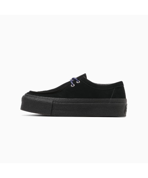 CONVERSE(コンバース)の「CONVERSE ALL STAR LIFTED CREPETAPE MOCCASIN OX(コンバース オールスター リフテッド クレープテープ モカシン OX)(スニーカー・メンズ・ブラウン系/ブラック・25cm/25.5cm/26cm/26.5cm/27cm/27.5cm/28cm/29cm)」の3枚目の写真