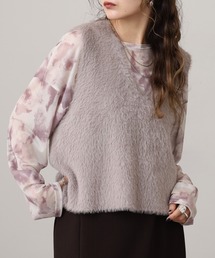 EGLANTINE フェザーヤーンベスト