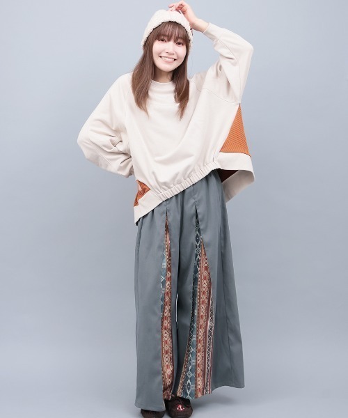 チチカカ(チチカカ)の「キカタックマチパンツ(その他パンツ・レディース・ブラック/グレー/グリーン・FREE)」の5枚目の写真