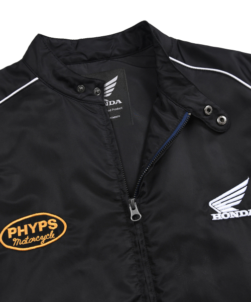 PHYPS MOTORCYCLE(フィップスモーターサイクル)の「Honda Racing Blouson_Black(ブルゾン・レディース・その他・LARGE/X-LARGE/SMALL/MEDIUM)」の11枚目の写真