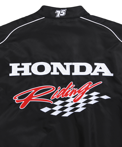 PHYPS MOTORCYCLE(フィップスモーターサイクル)の「Honda Racing Blouson_Black(ブルゾン・レディース・その他・LARGE/X-LARGE/SMALL/MEDIUM)」の4枚目の写真