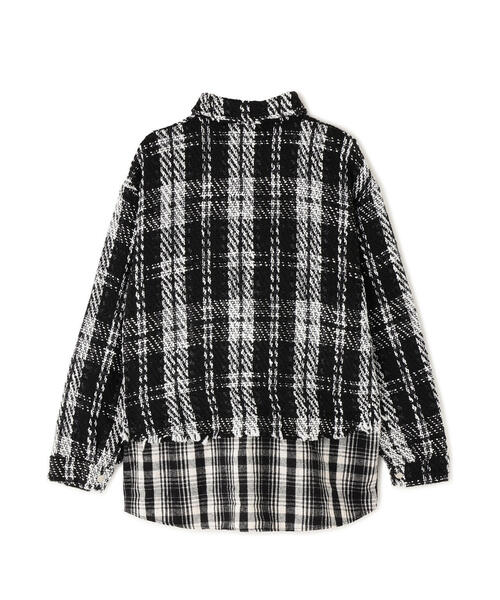 FR(13)NDS（フレンズ）の「FR(13)NDS/フレンズ/Layered Shirt（シャツ/ブラウス・メンズ・ブラック/グレー・F）」の11枚目の写真