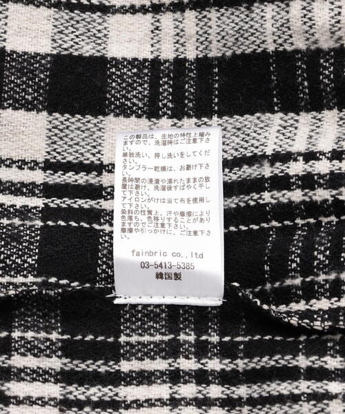 FR(13)NDS（フレンズ）の「FR(13)NDS/フレンズ/Layered Shirt（シャツ/ブラウス・メンズ・ブラック/グレー・F）」の13枚目の写真