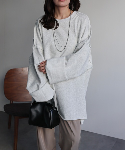model：156cm 着用サイズ：FREE
