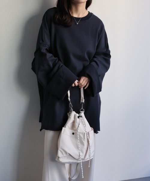model：156cm 着用サイズ：FREE