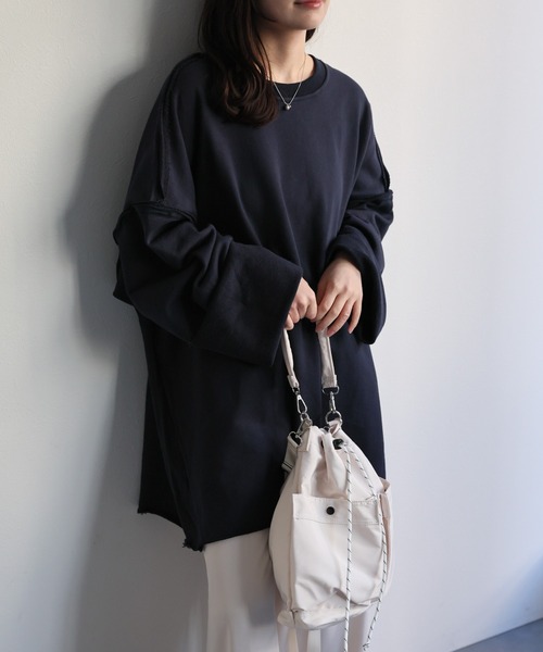 model：156cm 着用サイズ：FREE