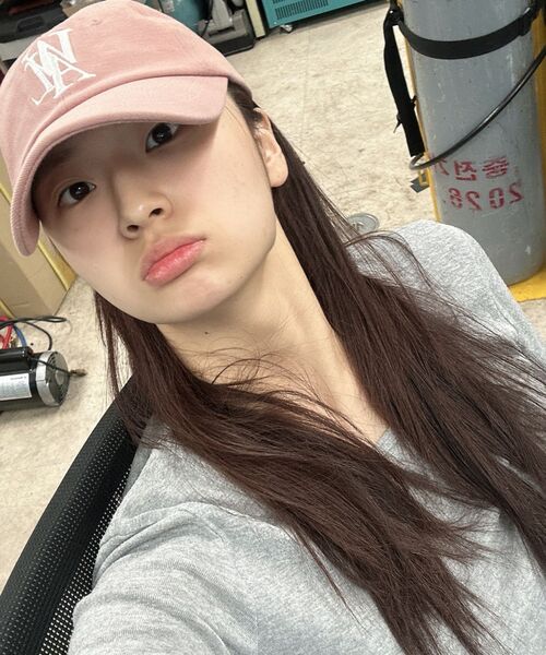 WOOALONG(ウアロン)の「Signature Logo ball cap - DUSTY PINK(キャップ・レディース・ライトピンク・MEDIUM/SMALL)」の16枚目の写真