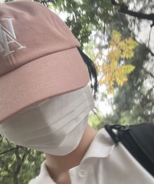 WOOALONG(ウアロン)の「Signature Logo ball cap - DUSTY PINK(キャップ・レディース・ライトピンク・MEDIUM/SMALL)」の18枚目の写真
