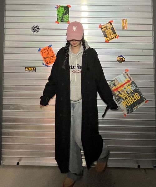 WOOALONG(ウアロン)の「Signature Logo ball cap - DUSTY PINK(キャップ・レディース・ライトピンク・MEDIUM/SMALL)」の20枚目の写真