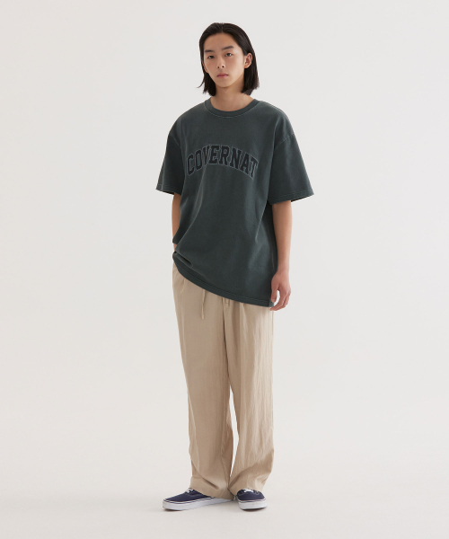 COVERNAT(カバーナット)の「アーチアップリケDing TシャツKhaki(Tシャツ/カットソー・レディース・その他・X-SMALL/SMALL/MEDIUM/LARGE/X-LARGE/XX-LARGE)」の3枚目の写真