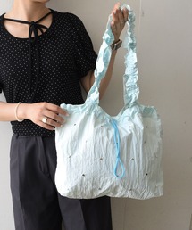 くしゅくしゅショルダー ドロストトートバッグ