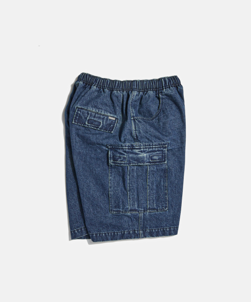 ESPIONAGE（エスピオナジ）の「Denim M51 Field Shorts Washed Indigo（その他パンツ・レディース・その他・LARGE/MEDIUM/X-LARGE）」の2枚目の写真