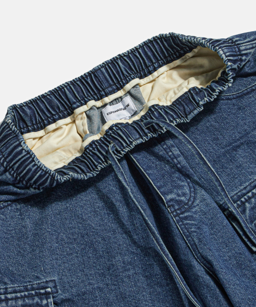 ESPIONAGE（エスピオナジ）の「Denim M51 Field Shorts Washed Indigo（その他パンツ・レディース・その他・LARGE/MEDIUM/X-LARGE）」の6枚目の写真