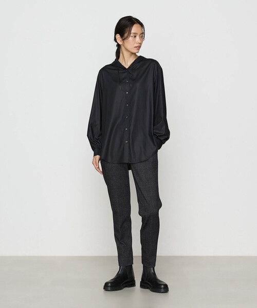 Gabardine K.T（ギャバジンケーティー）の「〔 +サイズ 〕 ハイテンション のびのびあったか裏起毛パンツ（その他パンツ・レディース・ライトグレー系・13号）」の12枚目の写真