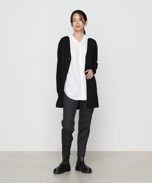 Gabardine K.T（ギャバジンケーティー）の「〔 +サイズ 〕 ハイテンション のびのびあったか裏起毛パンツ（その他パンツ・レディース・ライトグレー系・13号）」の15枚目の写真