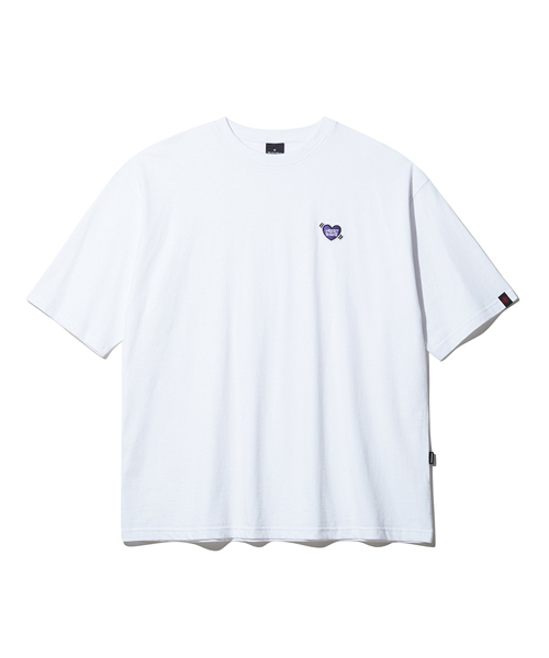 WANGGWAN(ワングァン)の「ハートシェイクオーバーサイズ半袖Tシャツ(ホワイト)(Tシャツ/カットソー・メンズ・その他・LARGE/MEDIUM)」の1枚目の写真