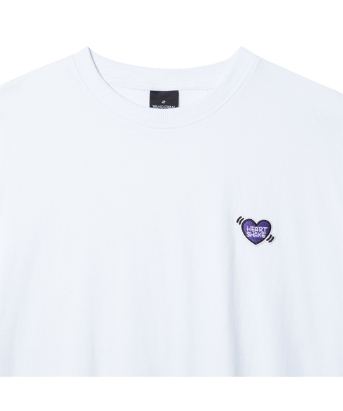 WANGGWAN(ワングァン)の「ハートシェイクオーバーサイズ半袖Tシャツ(ホワイト)(Tシャツ/カットソー・メンズ・その他・LARGE/MEDIUM)」の2枚目の写真