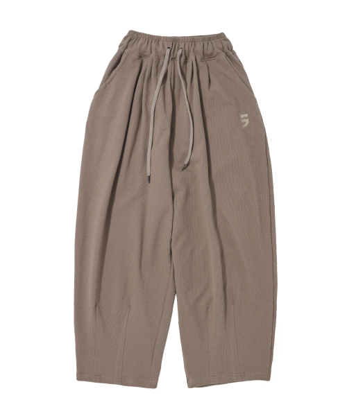 A NOTHING(アナッシング)の「PIN-KNIT BALLOON PANTS (Beige)(スウェットパンツ・レディース・その他・MEDIUM/LARGE)」の1枚目の写真