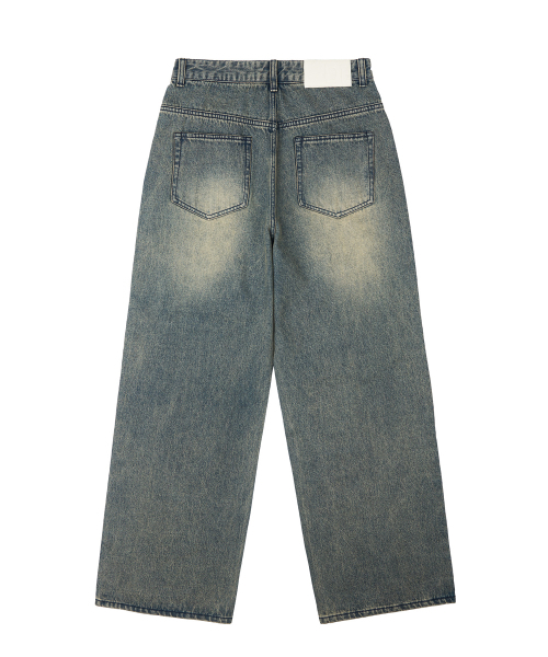 DECET(デケト)の「Tin Washed Wide Jeans DCPT059RustYellow(デニムパンツ・レディース・その他・26/28/30/32/34)」の13枚目の写真