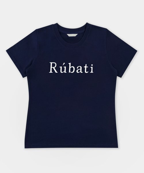 RUBATI(ルバティ)の「セリフルバティロゴTシャツ_ネイビー(Tシャツ/カットソー・レディース・その他・size2/size1)」の10枚目の写真