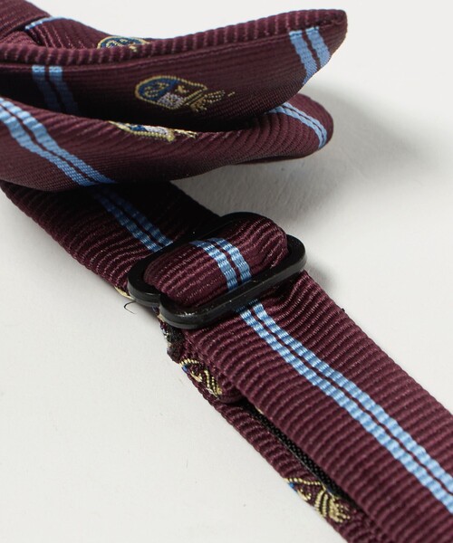 green label relaxing(グリーンレーベルリラクシング)の「ボウタイ チーフ セット(クレスト) / キッズ 手洗い可能(ネクタイ・キッズ・ワイン/オレンジ・FREE)」の5枚目の写真